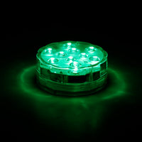 4Pcs RGB Swimming Pool Lights With Remote Control  IP68 Waterproof Battery Operated Submersible 16 Modes For Pond Bathtub Hot Tub Party