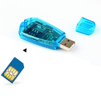 Mobile phone SIM card reader