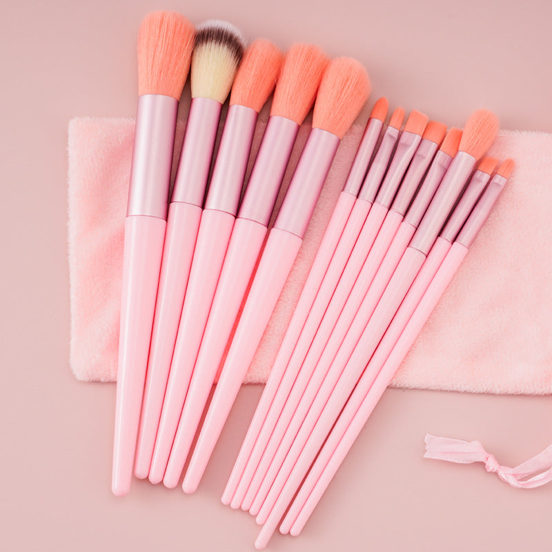 13Pcs Makeup Brush Set Make Up Concealer Brush Blush Powder Brush Eye Shadow Highlighter Foundation Brush Cosmetic Beauty Tools | Everyday Home Deal