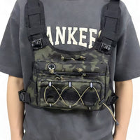 Tactical Chest Pack Multi-functional Suitable For Trail Running