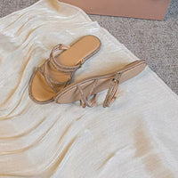 Flat Wide And Soft-soled Non-tiring French Retro Style