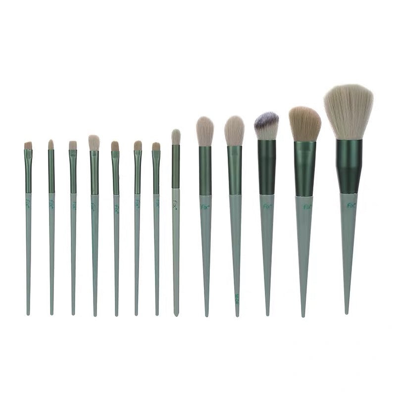 13Pcs Makeup Brush Set Make Up Concealer Brush Blush Powder Brush Eye Shadow Highlighter Foundation Brush Cosmetic Beauty Tools | Everyday Home Deal