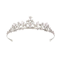 Rhinestone Bridal Crown Headband Flower Diamond High-End Headpiece