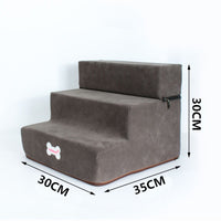 Pet Stairs Steps Cat And Dog Climb Stairs 3 Stairs Pet Bed Stairs