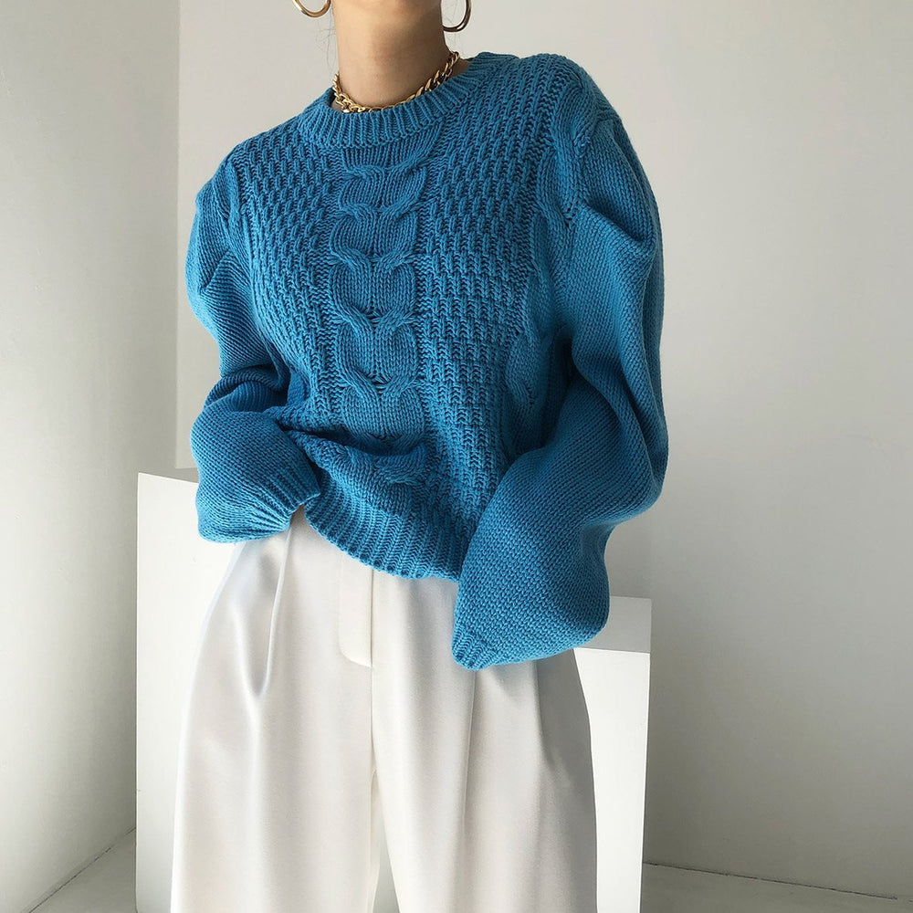 Cable-Knit Sweater - Best Premium Clothing Deal | Everyday Home Deal