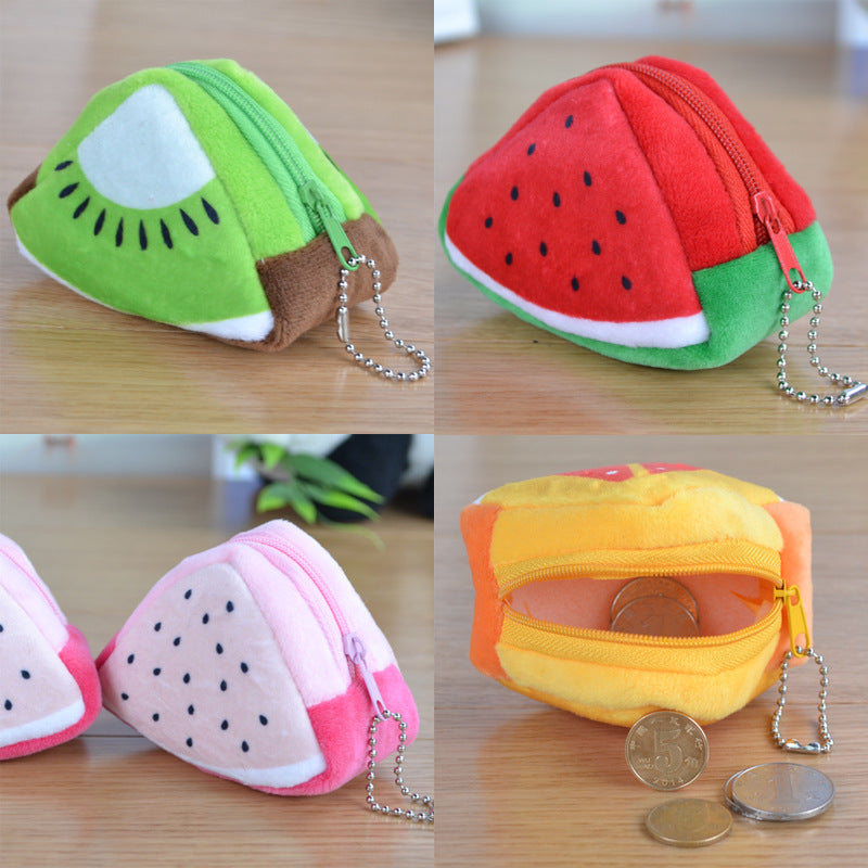 Plush Fruit Coin Bag - Best Premium Clothing Deal | Everyday Home Deal