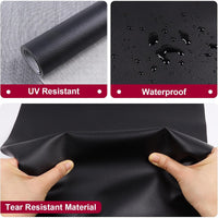 50cm137cm Vinyl Marine Fabric Waterproof Leather Material Thick Upholstery Faux Leather Sheets Anti-UV For Car Furniture Sofa Boat Replacement