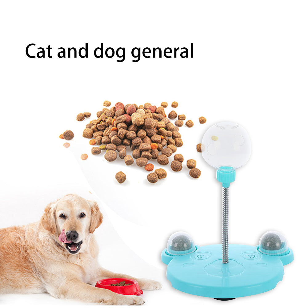 Pet Feeder Cat Toy Pets Leaking Food Ball Self-Playing Tumbler Funny Swing Feeder Puzzle Toys Playing Training Dispenser Bowl | Everyday Home Deal