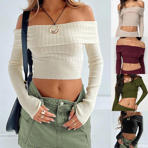 Boat Neck Sweater - Best Premium Clothing Deal | Everyday Home Deal