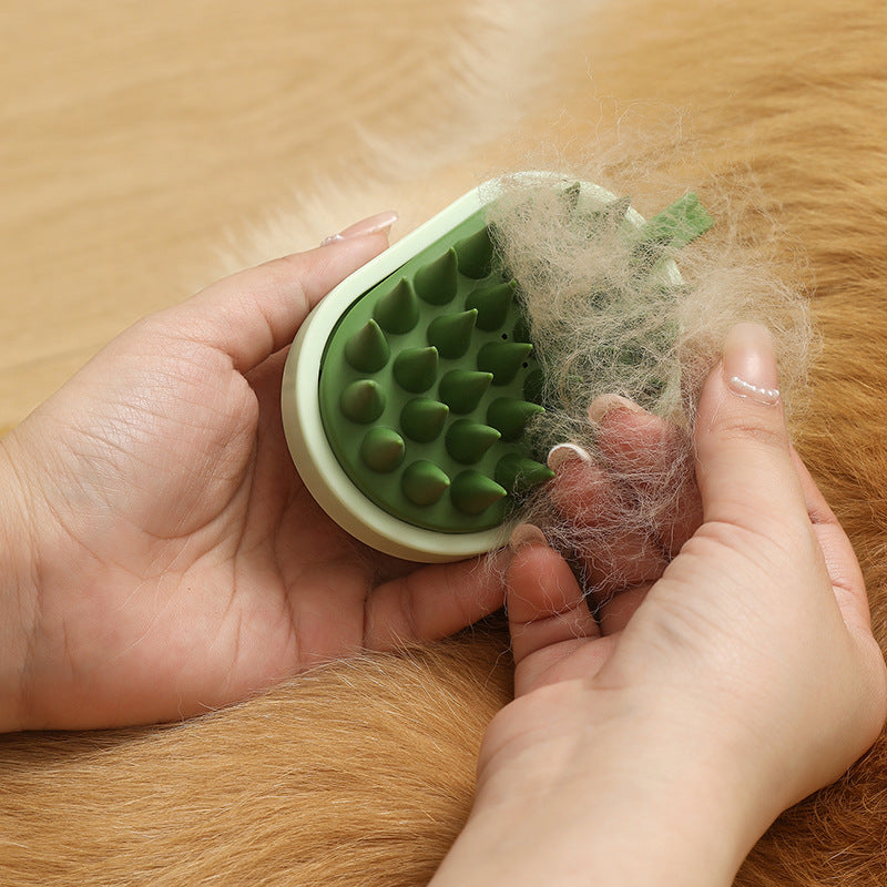 Soft Silicone Pets Hair Remover Comb Handheld Bath Shower Hair Shampoo Massage Brush For Dogs Cats Cleaning Tools Pet Products | Everyday Home Deal