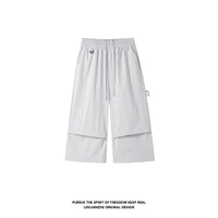American-style Vintage Patchwork Work Pants