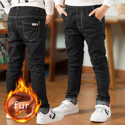 Boys Fleece Jeans - Premium Best Deal | Everyday Home Deal