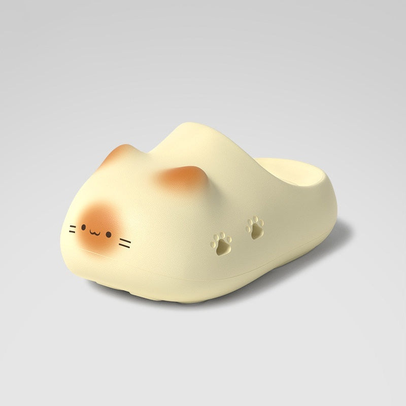 Horse Year New Arrival Cute Caramel Cat-Paw Birkenstock-Style Shoes For Women