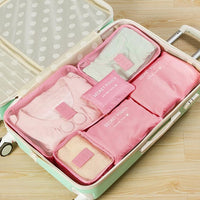 Durable Waterproof Nylon Packing Cube Travel Organizer Bag