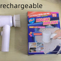 5-in-1 Electric Cleaning Brush | Bathtub & Home Scrubber | Everyday Home Deal