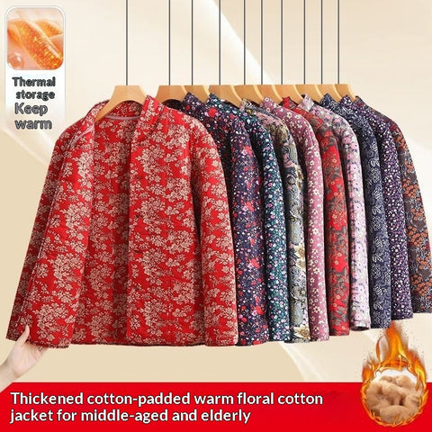 Floral Padded Coat - Best Premium Clothing Deal | Everyday Home Deal
