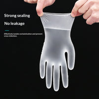 Disposable Medical PVC Gloves Waterproof For Foot Care Massage Tuina And Body Back Rubbing Services
