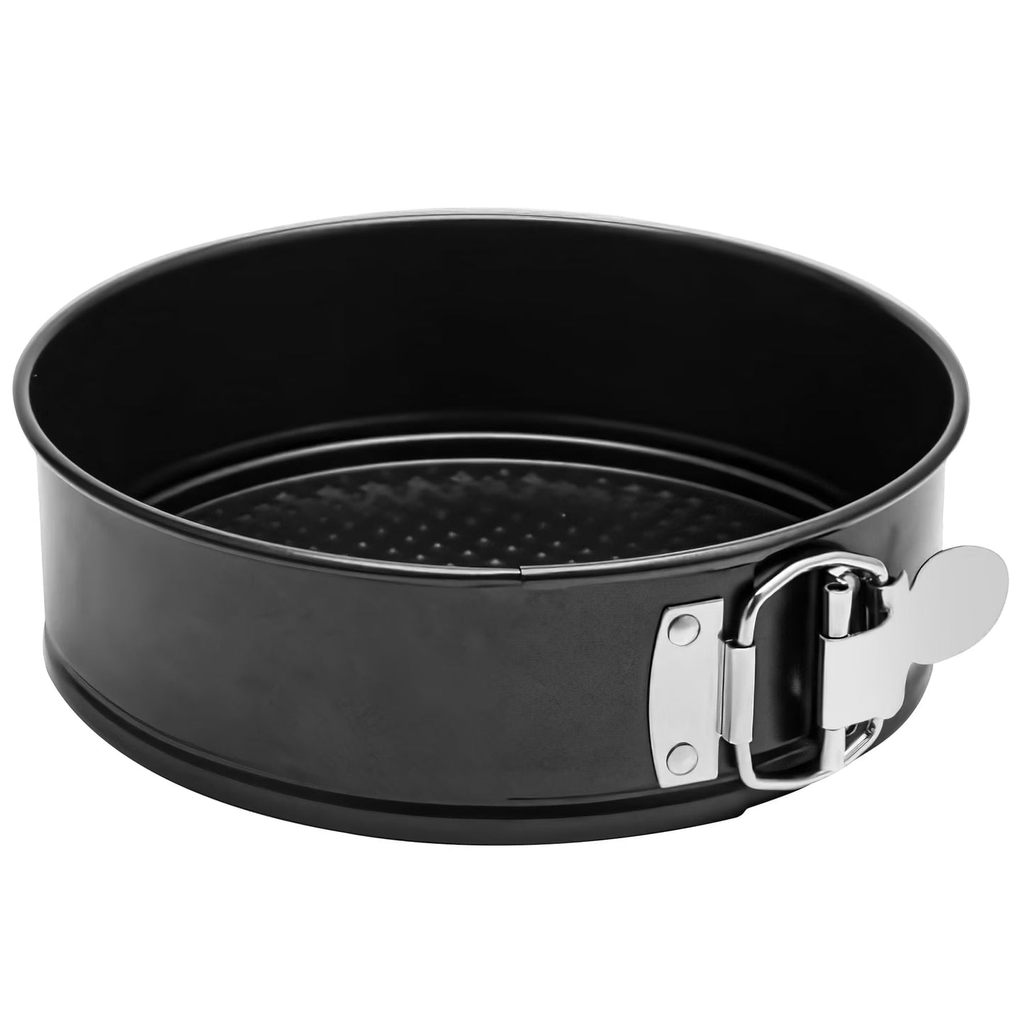 9 Inch Springform Pan Non-Stick Cheesecake Pan with Removable Bottom Plate, Leakproof Design for Baking, Heavy Duty Black Cake Pan for Cheesecake, Cake & Tart