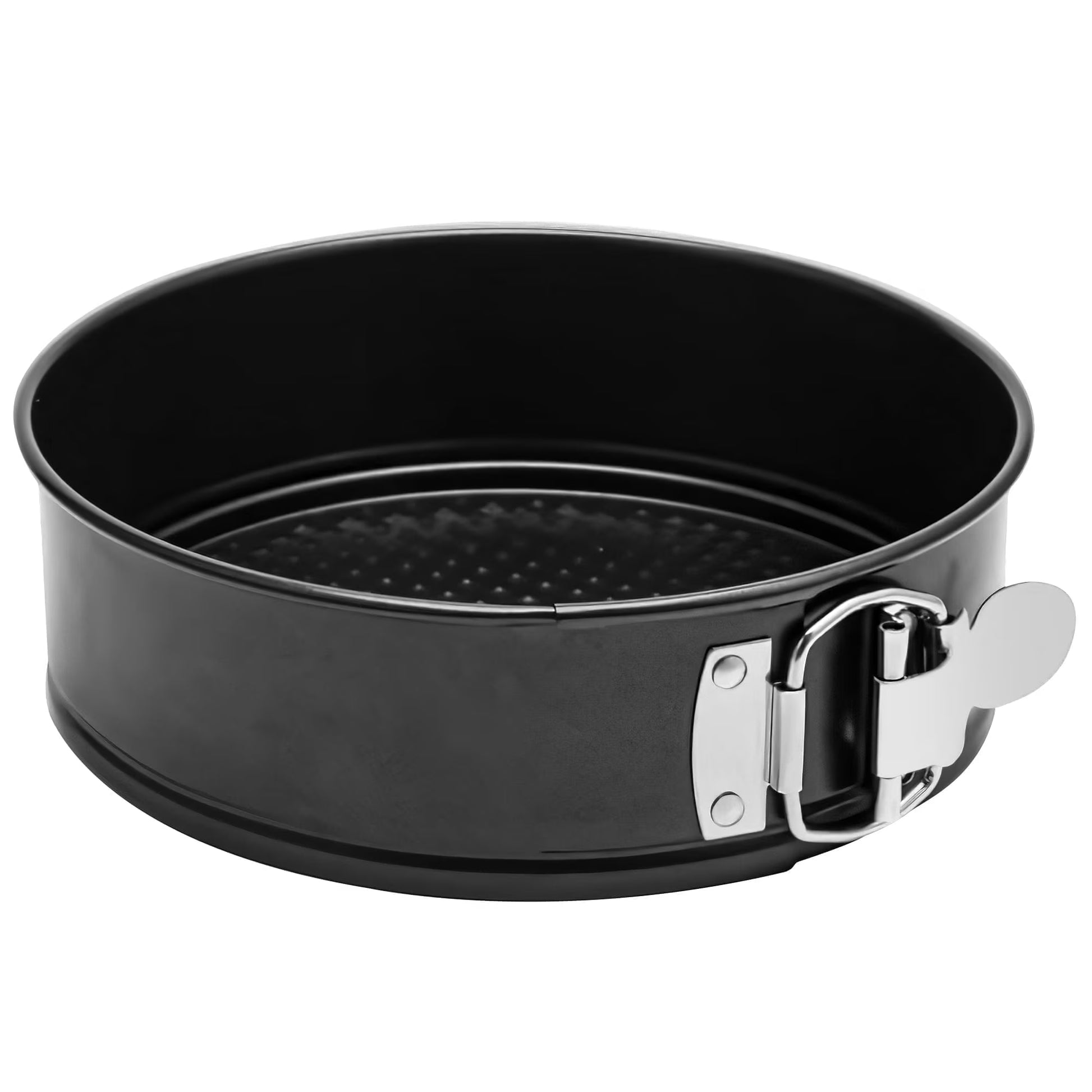 9 Inch Springform Pan Non-Stick Cheesecake Pan with Removable Bottom Plate, Leakproof Design for Baking, Heavy Duty Black Cake Pan for Cheesecake, Cake & Tart