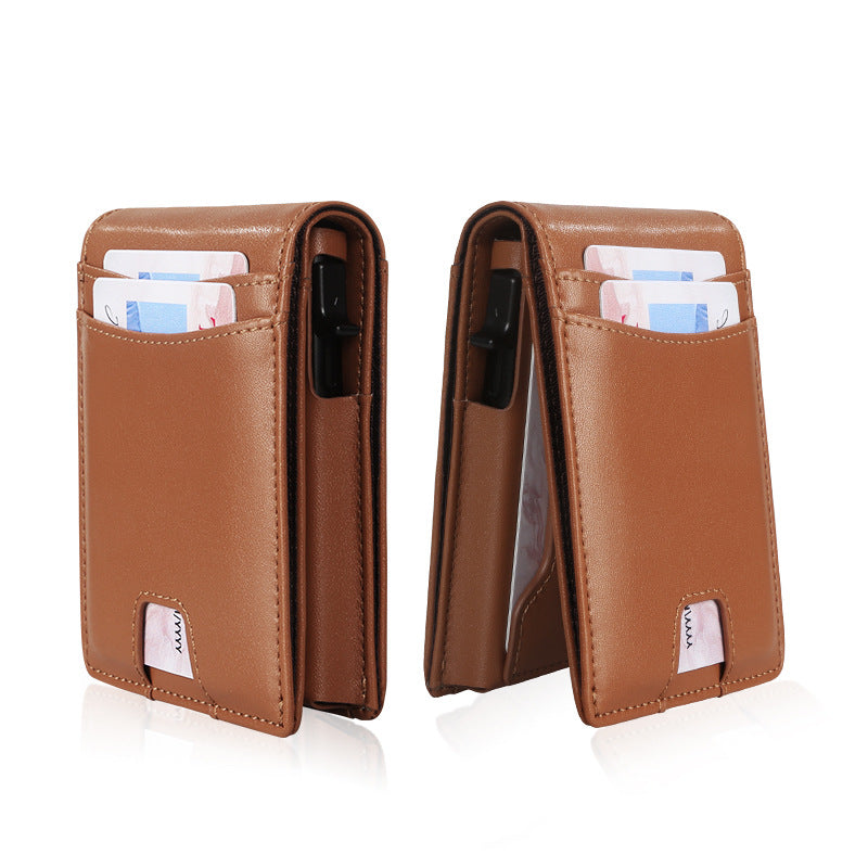Metal Card Holder Multi-functional Large Capacity