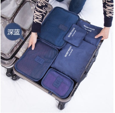 Durable Waterproof Nylon Packing Cube Travel Organizer Bag | Everyday Home Deal