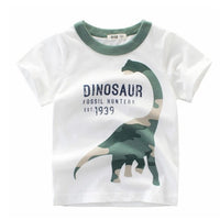 Children's Wear Summer New Korean Children's Boys Cotton T-shirt Men's Treasure In Children's Short Sleeves