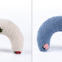 U-shaped Cat Toy Pillow To Protect Cervical Vertebra Pet Sleeping Pillow Soft Sounding Deep Sleep