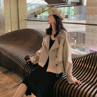 Women's Waist-cinching Elegant Trench Coat