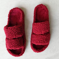 Silent Minimalist Cotton Slippers For Men And WomenWith A Soft