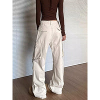 Loose-fit Pleated Paratrooper-style Niche Outdoor Tactical Pants