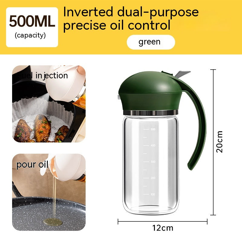 2-in-1 Oil Dispenser Spray & Pour Bottle | Kitchen Oil Sprayer | Everyday Home Deal