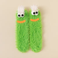 Womens Quirky Coral Fleece Mid-calf Socks