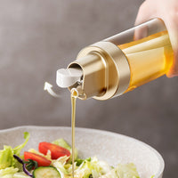 Glass Oil Dispenser with Automatic Gravity Lid | Kitchen Oil Bottle | Everyday Home Deal