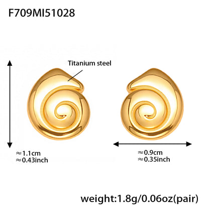 Snail Stud Earrings - Premium Best Deal | Everyday Home Deal