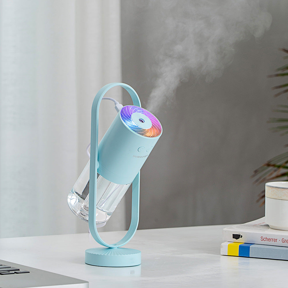 Magic Shadow Starry-Sky Humidifier — USB Cool-Mist Humidifier with Projection Night Light, 200ml, for Bedroom, Office & Car