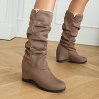 Suede Platform Boots - Best Clothing Deal | Everyday Home Deal