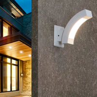 Inowel Wall Lights Outdoor Wall Sconce Modern LED Patio Porch Lights Aluminum Exterior Light Fixture Waterproof IP54 For Hallway House Back Yard Garage 12557