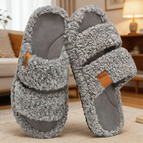 Silent Minimalist Cotton Slippers For Men And Women (With A Soft Sole) - Premium Apparel Deal | Everyday Home Deal