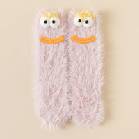 Womens Quirky Coral Fleece Mid-calf Socks