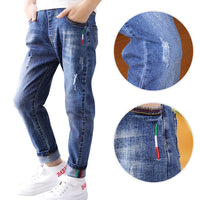 Boys' Urban Minimalist Comfort Stretch Denim Trousers — Premium Apparel Deal | Everyday Home Deal