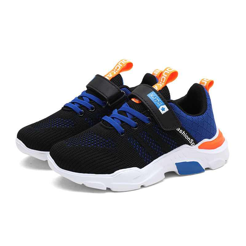 Boys' Premium Lightweight Sports Artificial Leather Soft-Bottom Shoes — Premium Footwear Deal | Everyday Home Deal