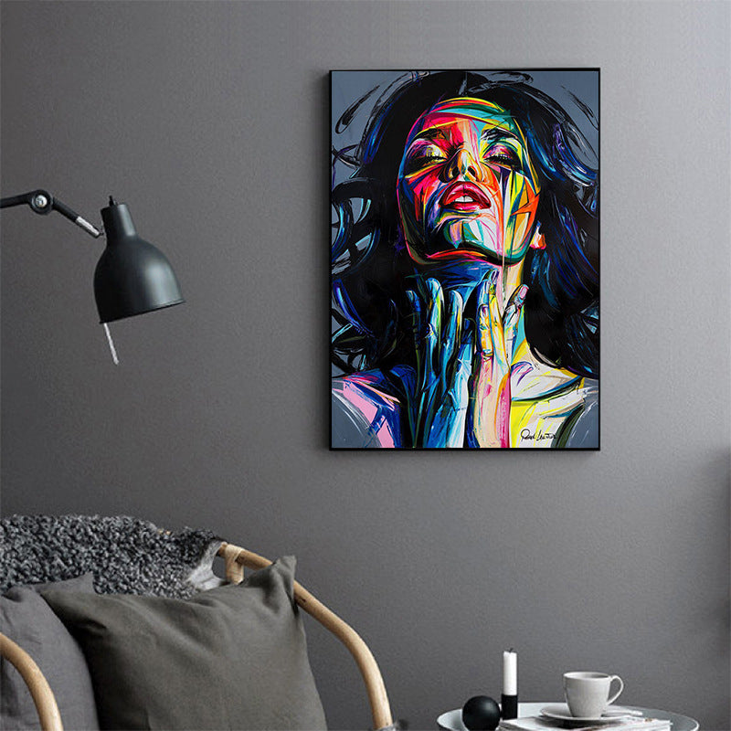 Smokey Girl Painting - Best Home Deal | Everyday Home Deal