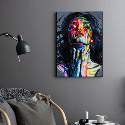 Smokey Girl Painting - Best Home Deal | Everyday Home Deal