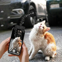 Pet Selfie Clip for Smartphones – Cat & Dog Camera Attention Toy