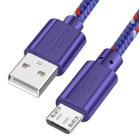 Woven nylon cloth data cable