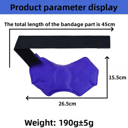 ‌Ankle Support Ice Wrap – Reusable Gel Cold Therapy Brace for Swelling & Pain Relief (360° Wrap Design，Physical Cooling)