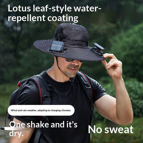 Spray Fan Hat Cooling Sunshade Fisherman Hat - Premium Apparel Deal | Everyday Home Deal