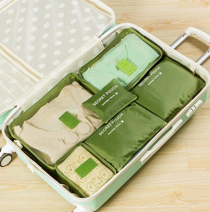 Durable Waterproof Nylon Packing Cube Travel Organizer Bag | Everyday Home Deal