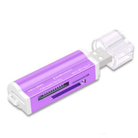 Multi In One Card Reader Mini Versatile SDTF Mobile Phone Camera Universal USB Memory Card High-speed