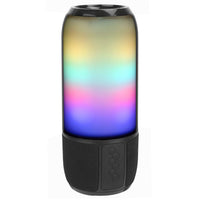 1Pc Wireless Portable Speaker Loud Stereo Speaker With 6 Color Changing Lights Radio Party TWS Speaker For Home Outdoor Travelling